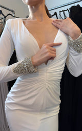 3 of 13 Jovani 07320 White