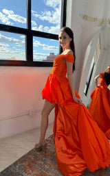 3 of 4 Jovani 27804 Orange