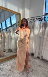 5 of 8 Jovani 34010 Nude