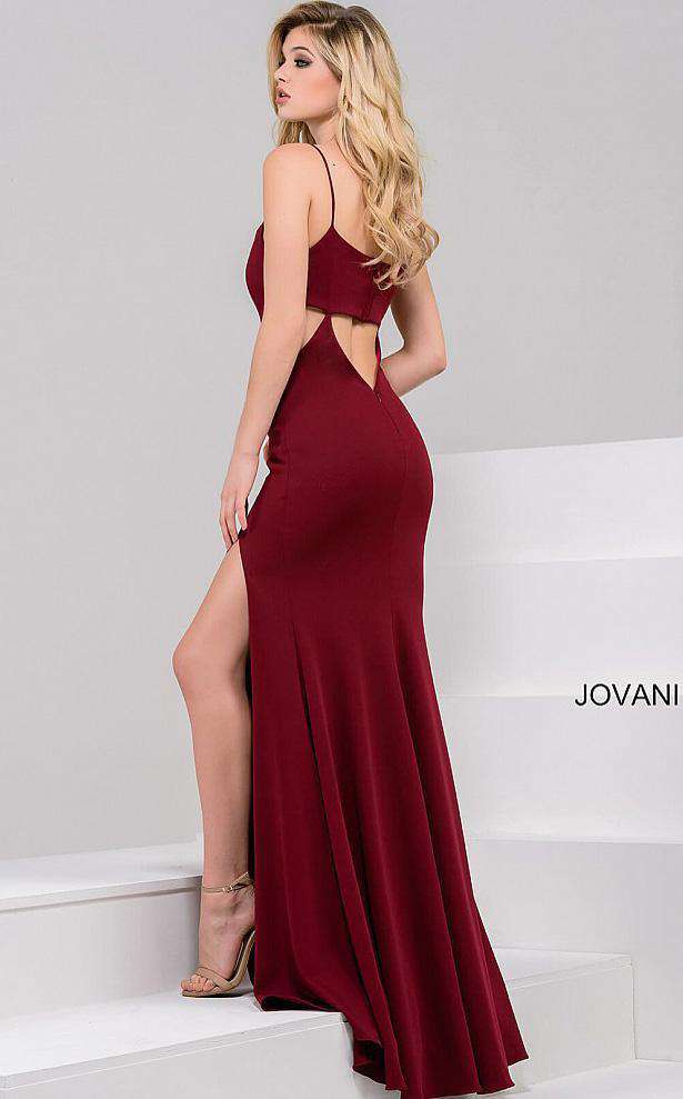 Jovani JP48075 Burgundy