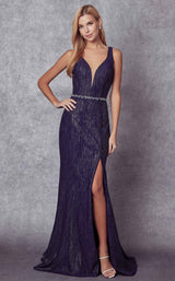 1 of 11 Juliet 237 Navy Blue