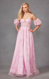 2 of 8 Juliet 2404 Pink Multi