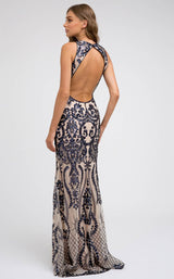 7 of 8 Juliet 243 Nude/Navy
