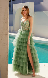 1 of 2 Juliet 2454K Sea Green