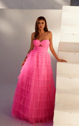 2 of 13 Juliet 2456H Neon Pink