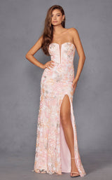1 of 14 Juliet 2498A Baby Pink