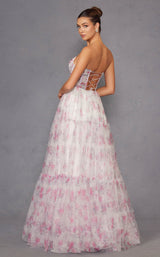 17 of 21 Juliet 2507A White-Pink