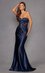 8 of 23 Juliet 2530K Navy Blue
