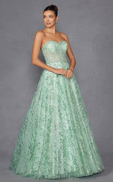 2 of 5 Juliet 2547S Mint Green