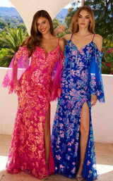7 of 37 Juliet 2564U Fuchsia