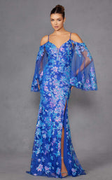 12 of 37 Juliet 2564U Royal Blue