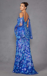 36 of 37 Juliet 2564U Royal Blue