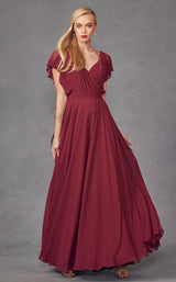 1 of 8 Juliet 261 Burgundy