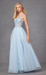 2 of 3 Juliet 268 Ice Blue
