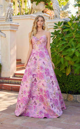 2 of 7 Juliet JT2735H Pink Floral