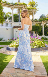 7 of 14 Juliet JT2737A Ivory/Blue