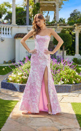 9 of 14 Juliet JT2737A Ivory/Pink
