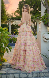 5 of 5 Juliet JT2739S Pastel Yellow Floral