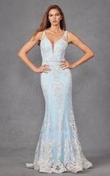 1 of 3 Juliet 277 Sky Blue