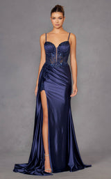 1 of 7 Juliet JT2905K Navy Blue