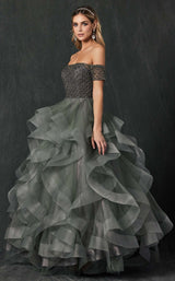 2 of 3 Juliet 395 Charcoal