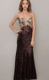 1 of 3 Juliet 523 Brown-Gold