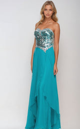 2 of 3 Juliet 543 Teal Green