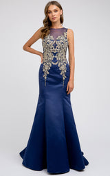 1 of 4 Juliet 623 Midnight Blue