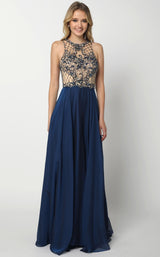 1 of 4 Juliet 637 Navy Blue