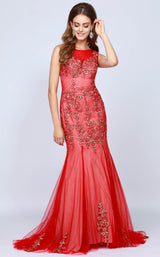 1 of 4 Juliet 656 Red/Gold