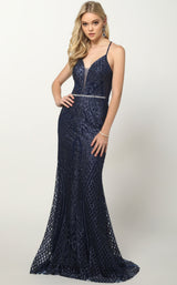 1 of 4 Juliet 681 Navy Blue