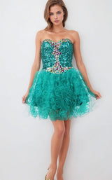 1 of 2 Juliet 702 Teal