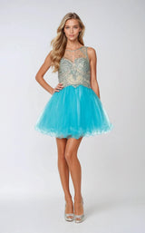 3 of 8 Juliet 761 Turquoise