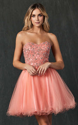 3 of 6 Juliet 787 Coral