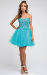 2 of 6 Juliet 787 Turquoise