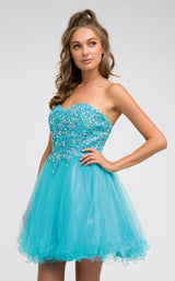 4 of 6 Juliet 787 Turquoise