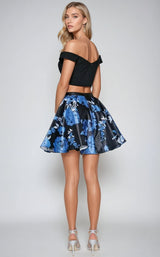 3 of 3 Juliet 805 Royal Blue
