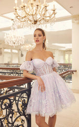 2 of 2 Juliet 891 Snow Lilac