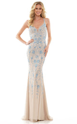 2 of 3 Colors Dress K133 Light Blue