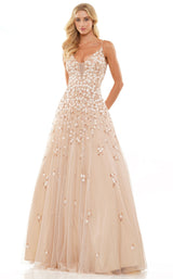 1 of 4 Colors Dress K140 Nude/Ivory