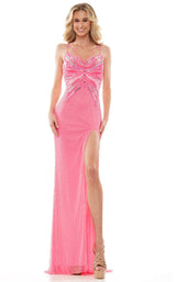 2 of 4 Colors Dress K153 Hot Pink