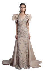1 of 10 MNM Couture K3552 Champagne