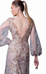 6 of 6 Mnm Couture K3591 Beige