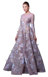 1 of 6 Mnm Couture K3603 Pink-Blue
