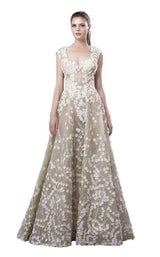 1 of 8 Mnm Couture K3627 Beige