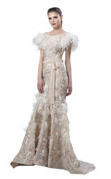 1 of 6 Mnm Couture K3640 Champagne