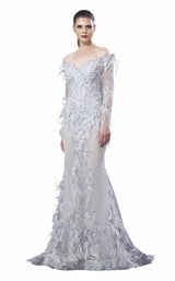 1 of 8 Mnm Couture K3648 Grey