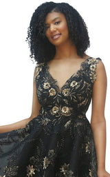 3 of 4 MNM Couture K3675 Black