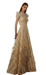 1 of 4 MNM Couture K3688 Beige