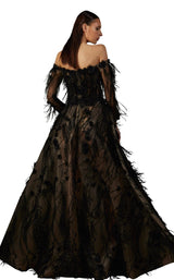 2 of 4 MNM Couture K3689 Black